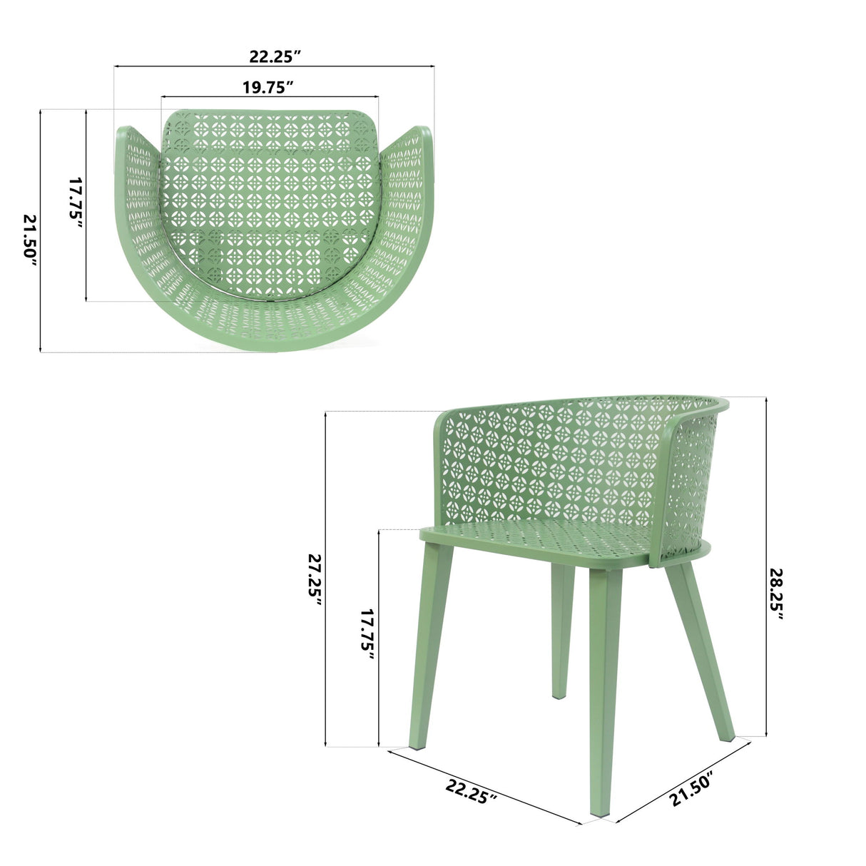 Milan - Outdoor Dining Chair (Set of 2)