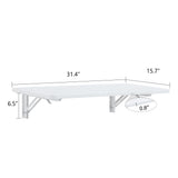 Folding Table Wall Mounted Folding Table For Small Spaces, Fold Down Desk, Workbench