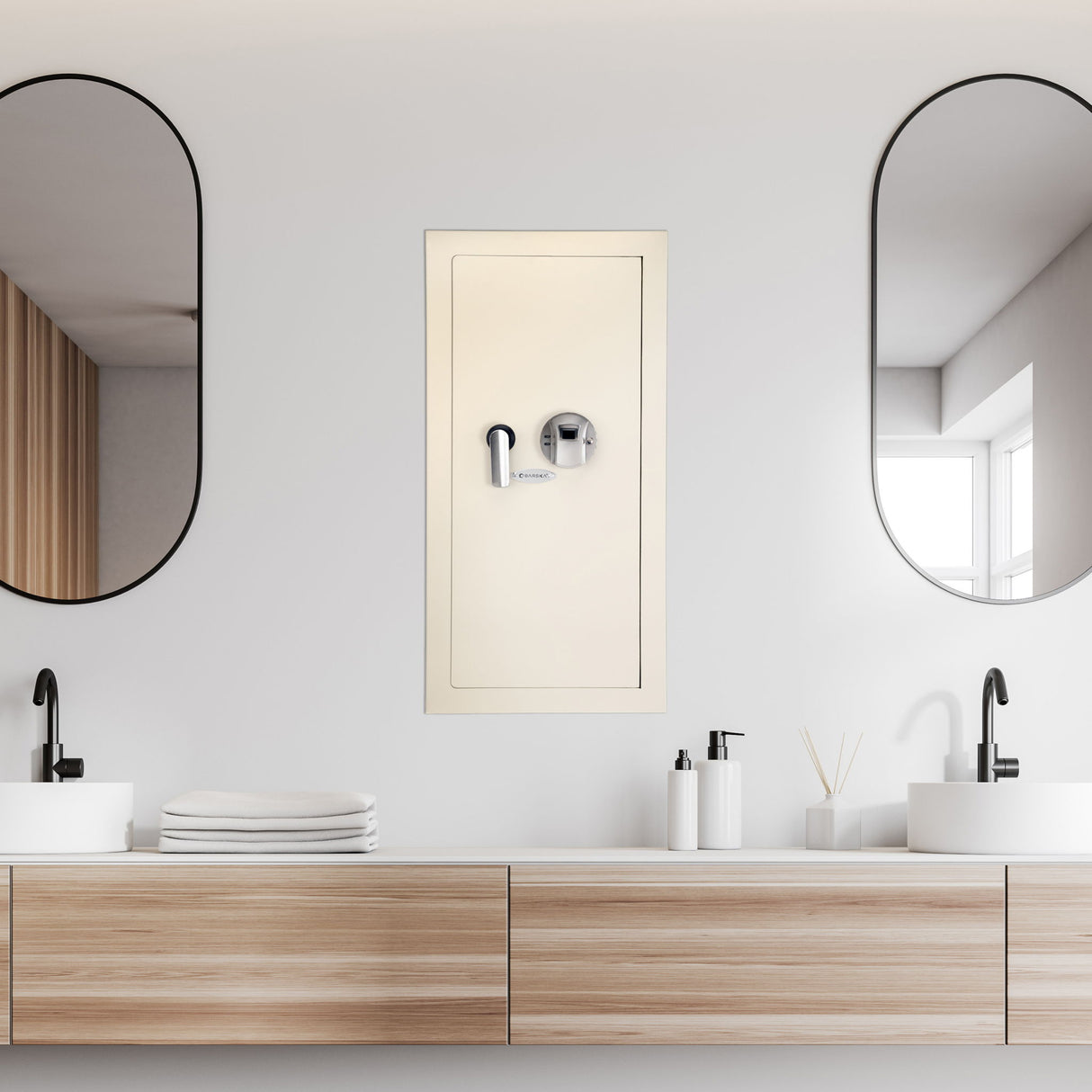 Durable Biometric Wall Safe