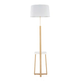 Cosmo - Shelf Contemporary / Glam Floor Lamp