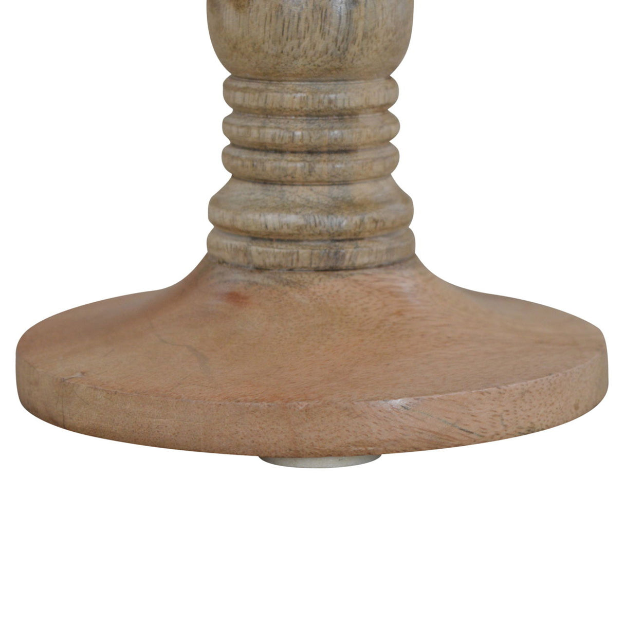Cake Stand With Marble Top - Light Brown