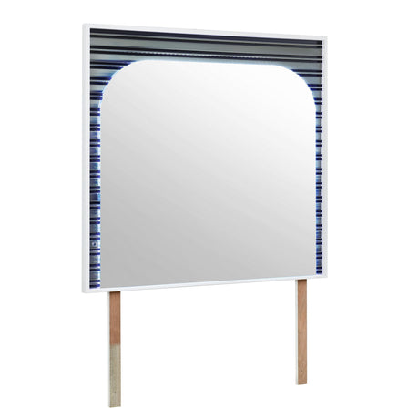 Sasha - Mirror With Built In LED Lighting - White
