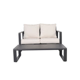 Sofa With Rectangular Coffee Table