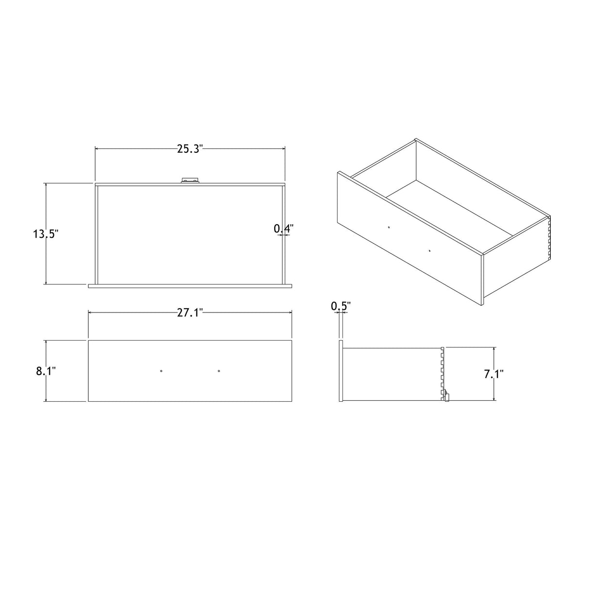 Adelaide - Dresser With Sleek Finish And Drawer Pulls