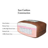 Alton Bay-Top Grain Leather Loveseat - Brown