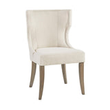 Elegant Design Dining Chair Polyester - Cream