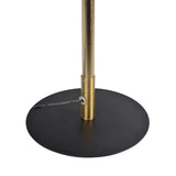Dimond - LED Table Lamp With On / Off Switch Round Base - Black / Gold