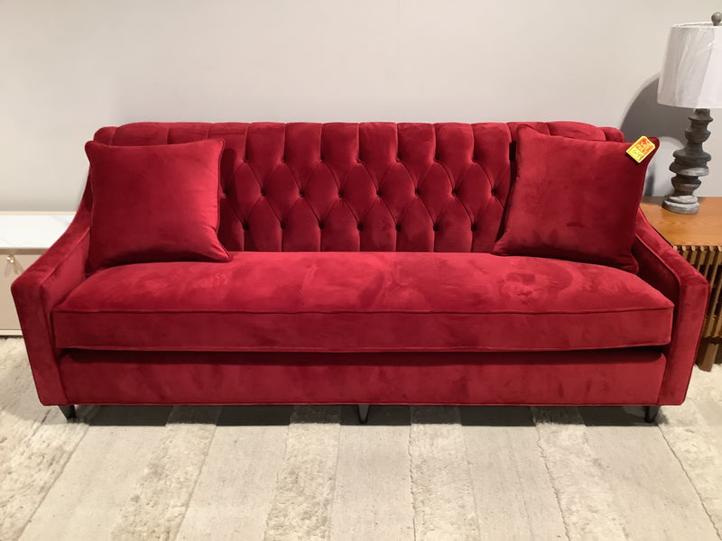 Red Chesterfield Sofa
