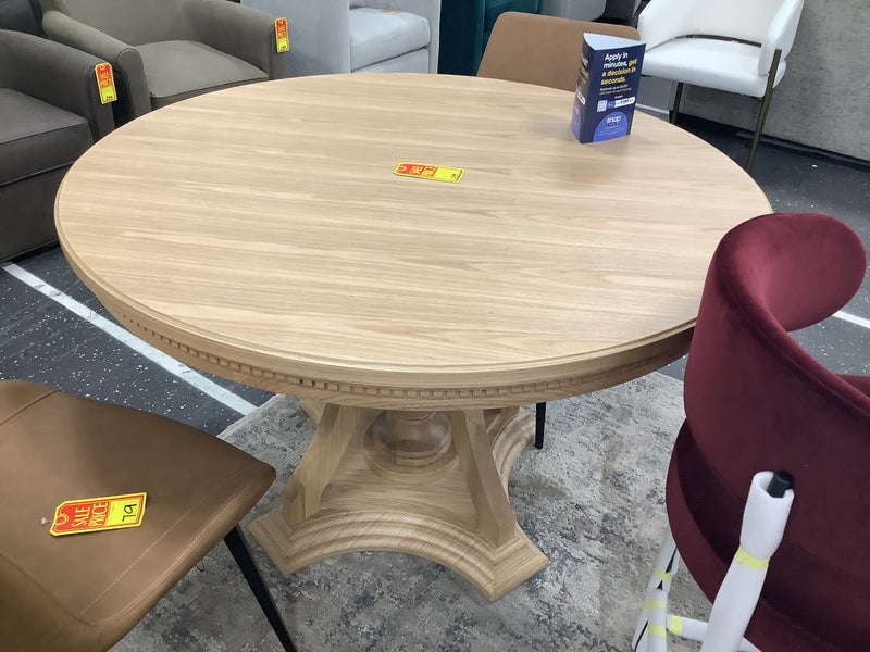 Chantal Pedestal dining table