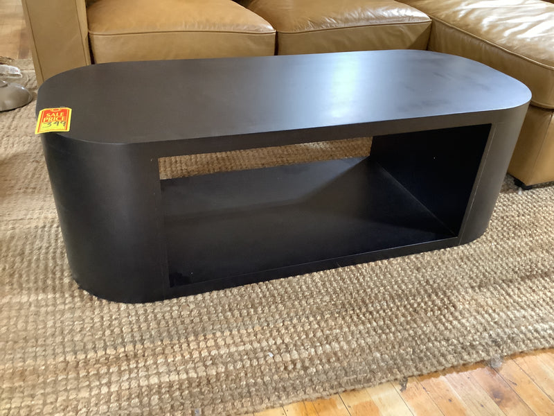 Black Oval Coffee Table