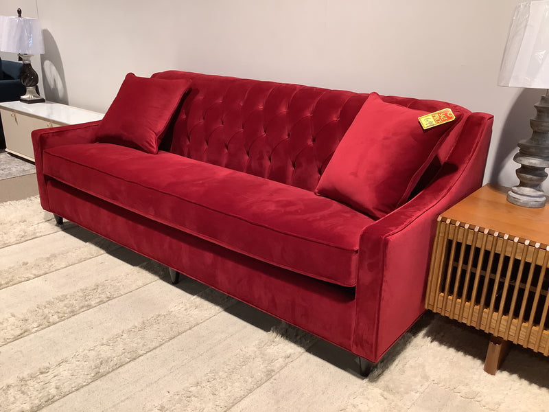 Red Chesterfield Sofa