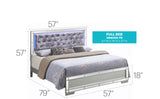 Madison - Upholstered Bed With LED