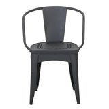 Ambrosia - 3 Piece Bistro Set With Leaf Motifs Top And Seat