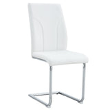 Modern Dining Chairs With High Backrest And Sturdy Legs
