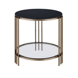 Abisha - Sintered Stone Top Round Table