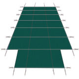 16 X 32 Ft High Strength Pool Safety Cover For Inground Winter Swimming Pools With Center End Step