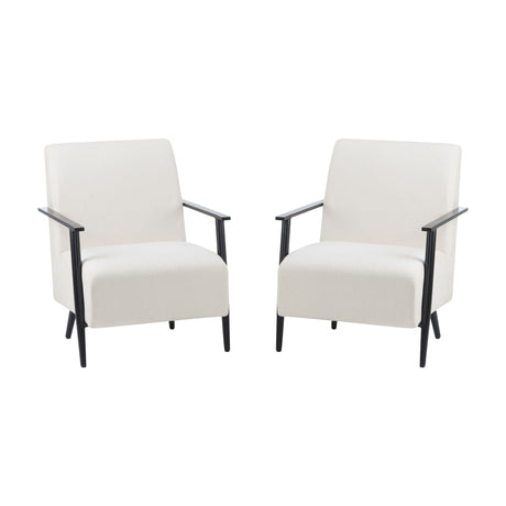 Modern Lounge Chair With Polyester Upholstery