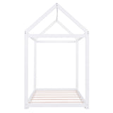 Wooden House Shaped Bed