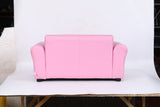 Kids Club Chair Sofa / Sectional And Ottoman - Pink