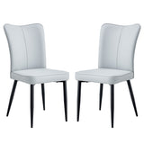 Modern Minimalist Dining Chairs (Set of 2)