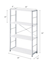 Tennos - Bookshelf - White
