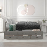 Twin Size Daybed With Trundle And Drawers