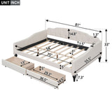 Upholstered Tufted Daybed