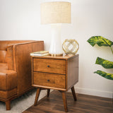 Cascade - Lamp Base Table Lamp - Beige / Gold / White