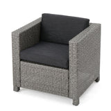 Stylish Outdoor Club Chair With Weather Resistant Cushions