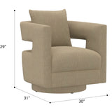 Modern Swivel Chair With Contemporary Design