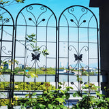 Garden Metal Trellis Rustproof Trellis For Climbing Plants Outdoor Flower Support