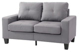 Track Arm Loveseat For Cozy Spaces