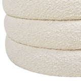 Fuji - Oversized Round Storage Ottoman