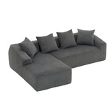Combined 3 Seater Sofa With 4 Pillows