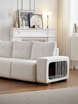 3 Seater Sofa Couch For Living Room, Modern Couches For Small Space, Cat Nest Sofa, For Cat Friendly, Comfy Couch With Waterproof And Cat Scratch Resistant Fabric