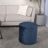 Shimon - Cylinder Pouf Ottoman Floor Cushion