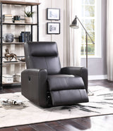 Blane - Top Grain Leather Match Power Motion Recliner - Brown