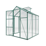 Polycarbonate Walk-In Greenhouse, Raised Base For Outdoor In All Season