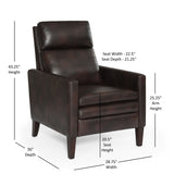 Vaughn - Push Back Recliner With Solid Hardwood Legs