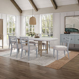 Triad - Double Pedestal Dining Table With Leaf - Sand