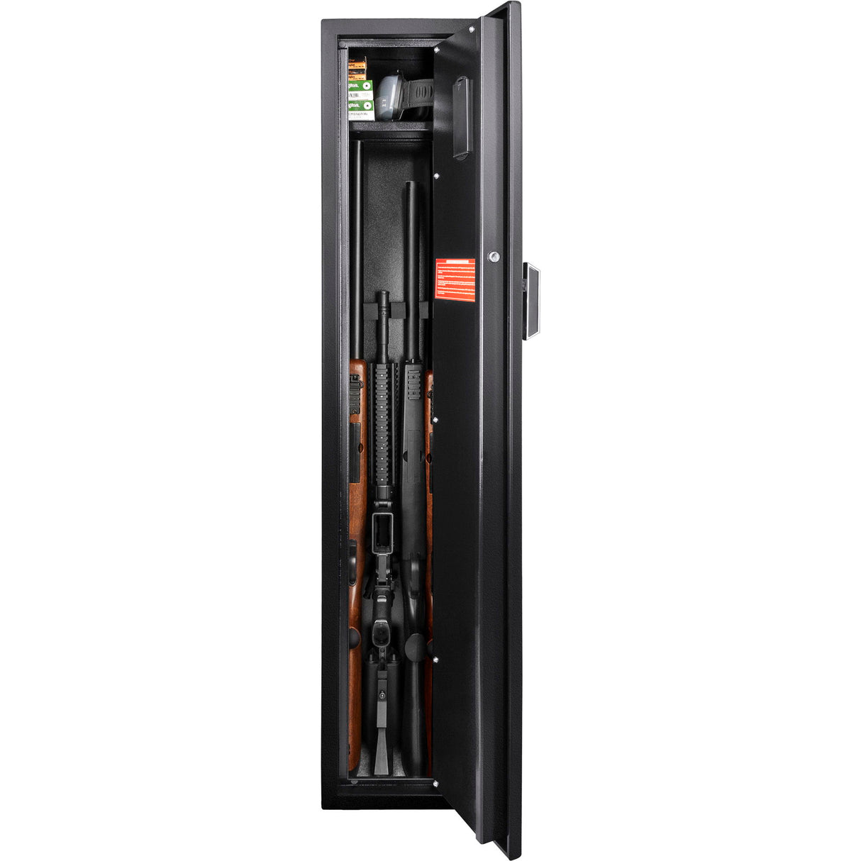 1.83 Cu Ft Biometric Keypad Rifle Safe - Black