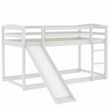 Durable Bunk Bed With Convertible Slide And Ladder