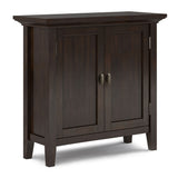 Redmond - Low Storage Cabinet - Brunette Brown