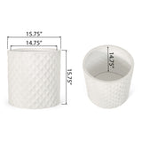 Planter - Antique White