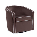 Kendall - Swivel Chair With Barrel Back Design