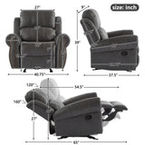 Wide Standard Manual Glider Recliner