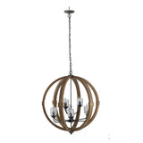 Chandelier, Hanging Light Fixture With Adjustable Chain For Kitchen, Bulb Not Included