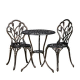 Nassau - Cast 3 Piece Bistro Set