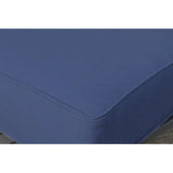 Handcrafted Outdoor Loveseat With Wicker Seating