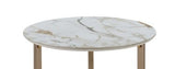 Aziz - Sintered Stone Top Round Coffee Table